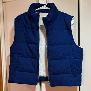 Active USA Blue Puffer Vest